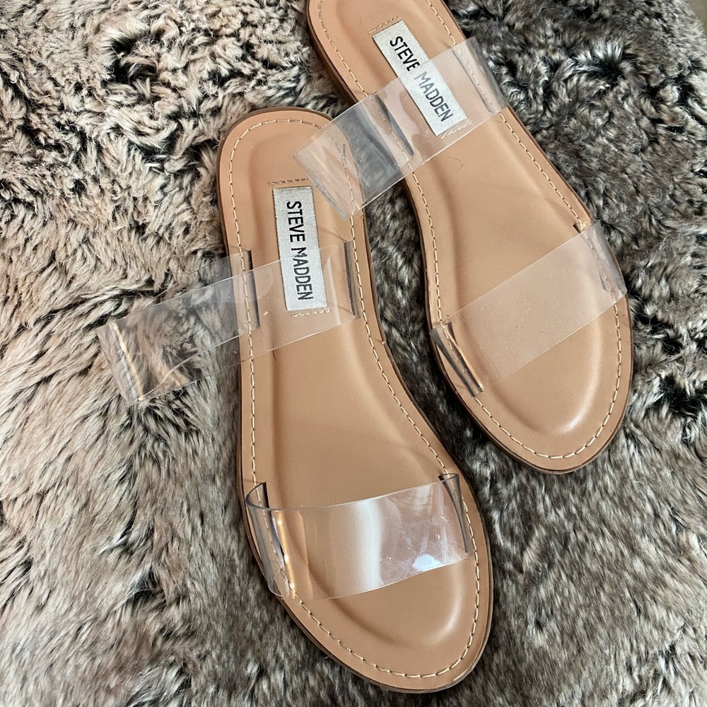 Clear Strap Sandals